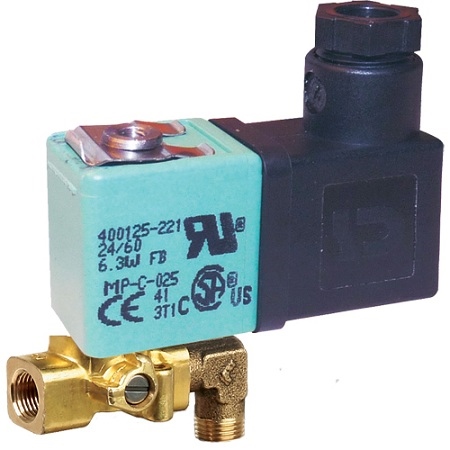  | VAN VẬN HÀNH ÁP SUẤT ASCO 356, Series 356, 2/2 NC, G1/8, Brass Body