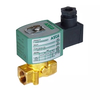  | VAN ĐIỆN TỪ ASCO E263 SERIES 263, 2/2 NO, 230V A, Brass, G3/8