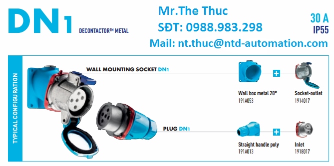  | DECONTACTOR DN1 30A