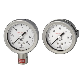  | Model No. GV4 Glycerine Bath Type Pressure Gauges for High-Pressure Hydrogen