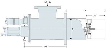  | GAS BURNERS Heat release max. 3200 kW