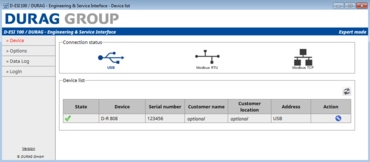  | D-ESI 100 Service- and parameterisation software