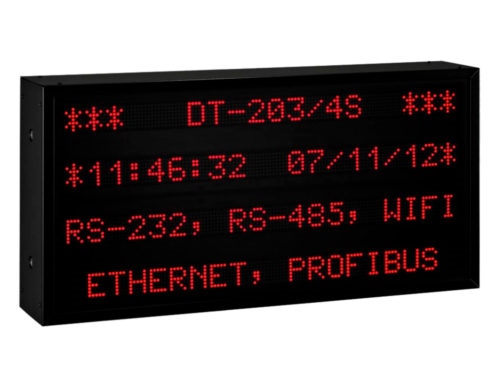  | Alphanumeric Display 30mm ETHERNET DT203/NE