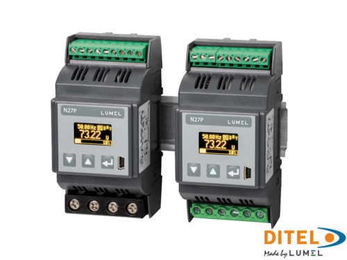  | Rail mounted 1-phase power network meter N27P